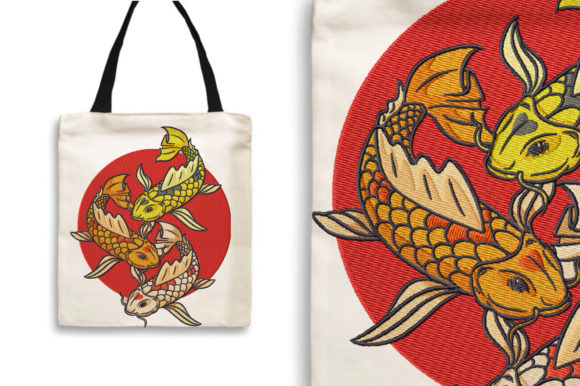 Beautiful Koi Fish: A Designer's Review for Boutique Apparel