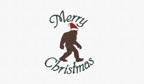 Bigfoot Merry Christmas: A Seller's Review for Holiday Embroidery