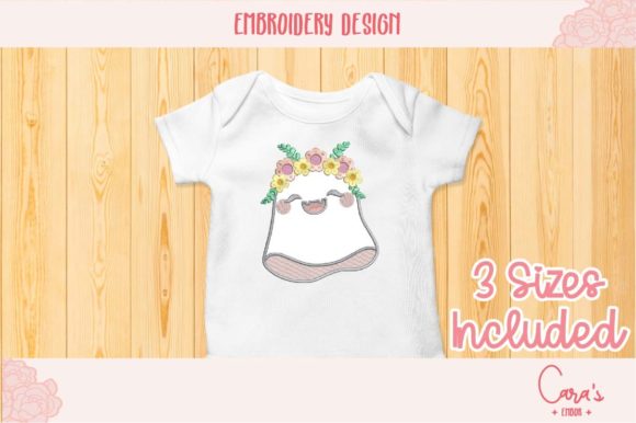 Cute Ghost with Flowers Applique: A Seasonal Review