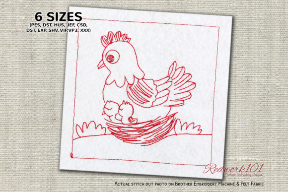 Hen with Baby Chicks Lineart: A Boutique Review