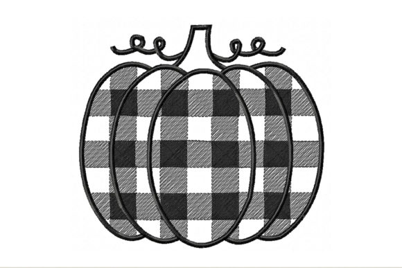 Plaid Pumpkin: A Cozy Fall Embroidery Design Review