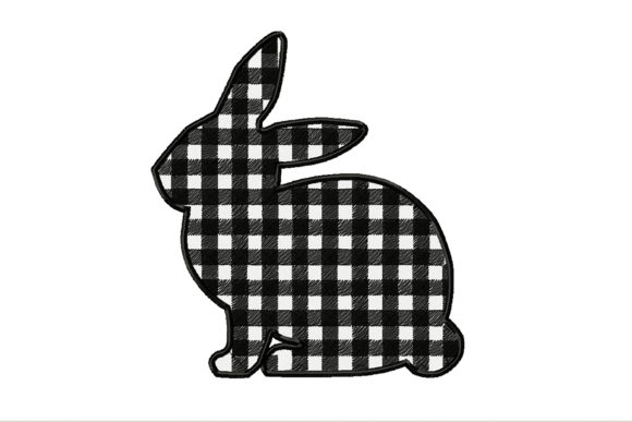 Rabbit in Black and White Buffalo Plaid Review