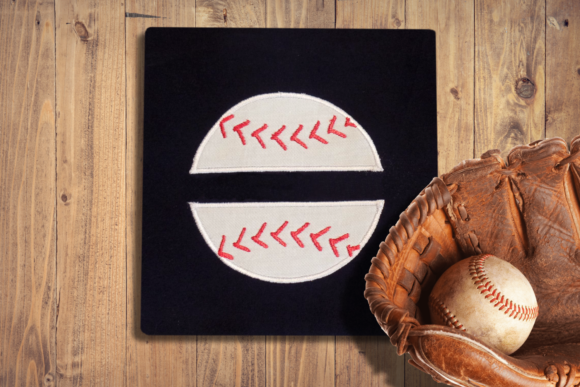 Review: Baseball or Softball Split Applique for Craft Fairs