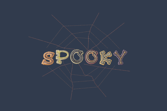 Review: Spooky Lettering Spider Web for Halloween