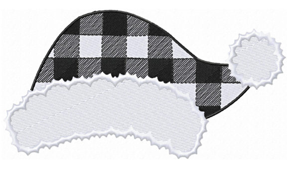 Santa Black Plaid Hat: A Stylish Christmas Embroidery Review