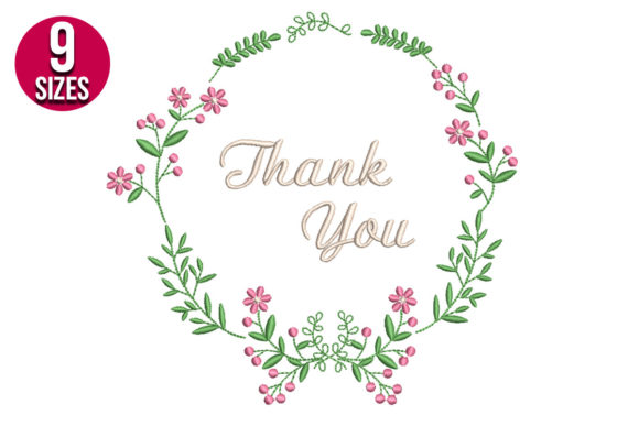 Thank You Floral Wreath: A Designer's Review for Handmade Gifts