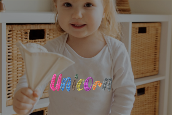 Unicorn Tribal Lettering: A Designer's Review for Boutique Apparel